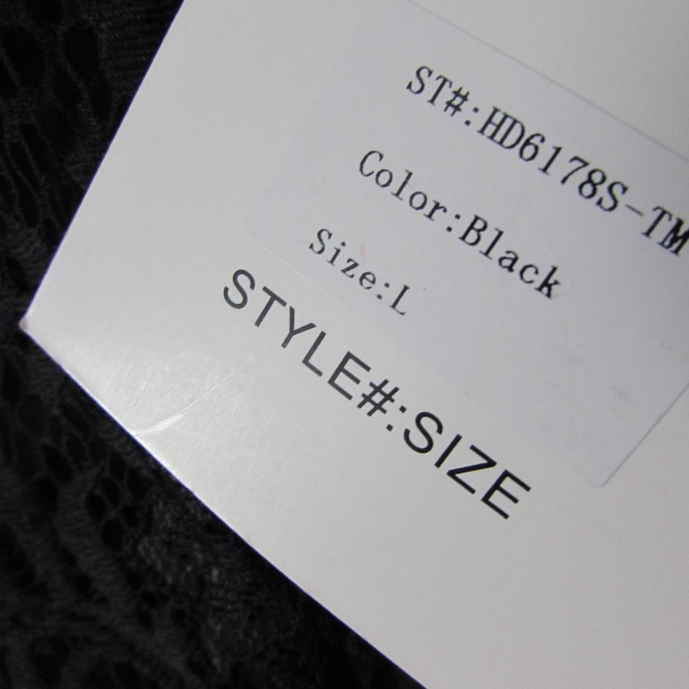 Stella Luce Black Lace Cocktail Dress - Picture 5 of 12